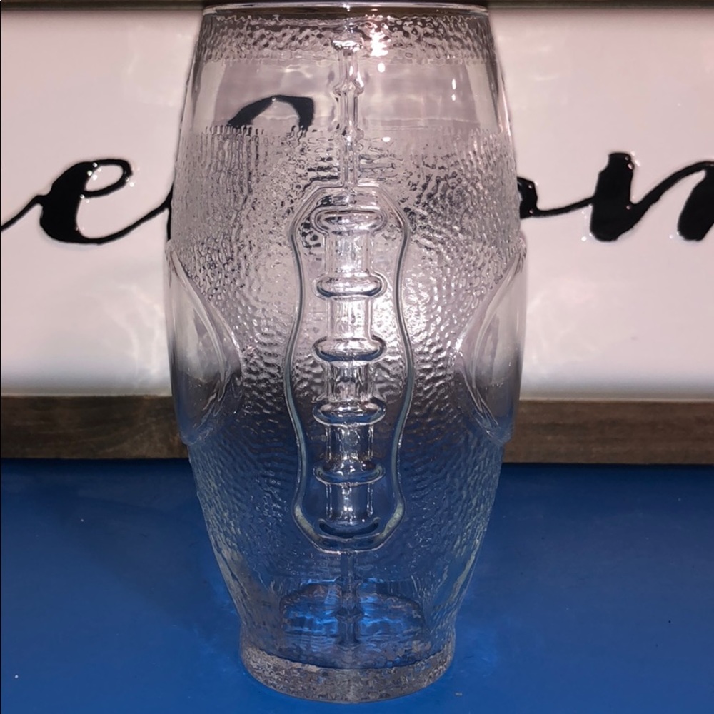 Libbey Football Shaped Glasses